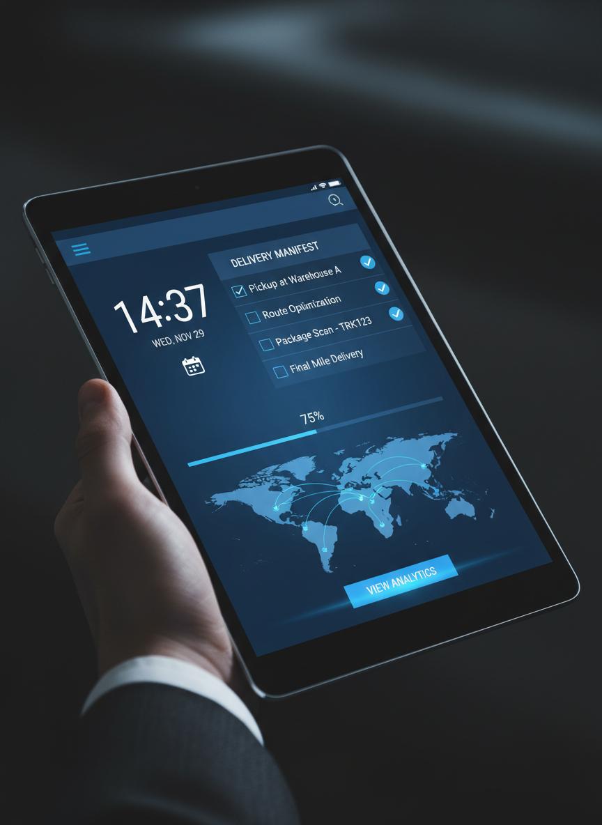 แดชบอร์ดตารางเวลา - ติดตามการจัดส่งแบบเรียลไทม์